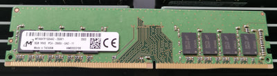 Micron MTA8ATF1G64AZ-2G6E1 8GB DDR4 2666Mhz PC4-21300 1Rx8 non-ECC Unbuffered CL19 288-Pin DIMM 1.2V Memory Ram for Desktop