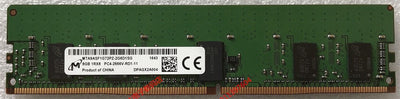 Micron MTA9ASF1G72PZ-2G6D1SG 8GB 2666Mhz DDR4 PC4-21300 1Rx8 ECC 1.2V REG DIMM Memory module for Server