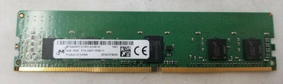 Micron Server Ram MTA9ASF51272PZ-2G3B1 4GB 2400Mhz DDR4 PC4-19200 1Rx8 ECC 1.2V REG DIMM Memory module for Server