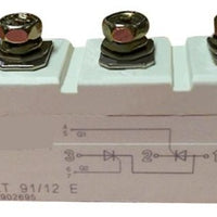 SKKT95/14E POWER MODULE 95A 1600V 1200V DUAL-SCR