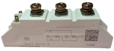 SKKT92/16D POWER MODULE 95A 1600V 1200V DUAL-SCR