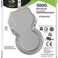 Seagate ST500LM030 500GB 5400 RPM 128MB Cache SATA 3.0Gb/s 2.5" Hard Drive