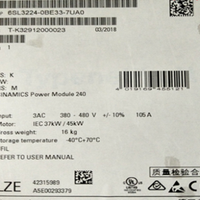 SIEMENS 6SL3224-0BE33-7UA0