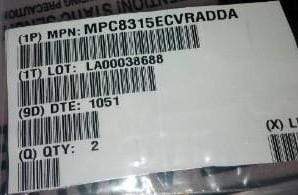 MPC8315ECVRADDA