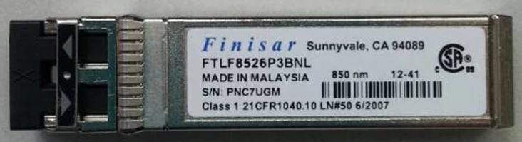 FTLF8526P3BNL FTLF8526P3BNL-HW 6G-850NM-120M-MM-SFP+