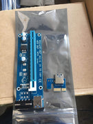 PCI-E Express Powered Riser Card W/ USB 3.0 extender Cable 1x to 16x Monero