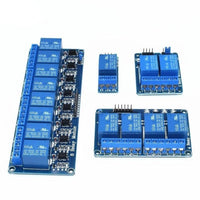 1PCS 5V 1 2 4 8 channel relay module with optocoupler. Relay Output 1 2 4 8 way relay module   In stock