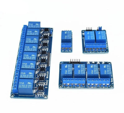 1PCS 5V 1 2 4 8 channel relay module with optocoupler. Relay Output 1 2 4 8 way relay module   In stock