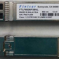 FTLF8526P3BNL FTLF8526P3BNL-HW 6G-850NM-120M-MM-SFP+