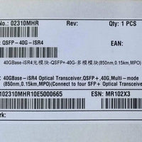 QSFP-40G-iSR4 02310MHR 40G-850nm-0.15km-mm-QSFP