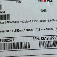 SFP-10G-LCMM 10G-850nm-0.3km-SFP+