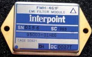 FMH-461F/883 EMI INPUT FILTER 28 VOLT INPUT