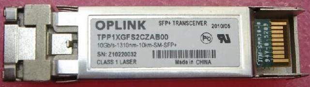 TPP1XGFS2CZAB00 10Gb/s-1310nm-10km-SM-SFP+