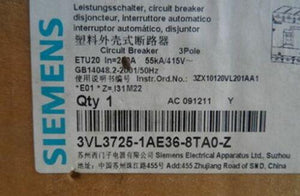 Siemens 3VL3725-1AE36-8TA0-Z