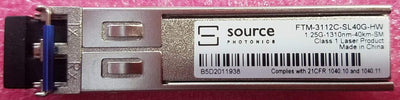 FTM-3112C-SL40G SOURCE 1.25G 1310nm SFP