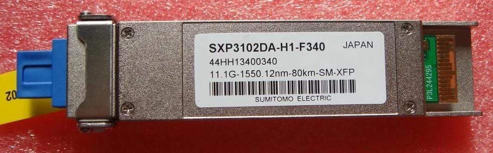 DWDM SXP3102DA-H1-F340 11.1G-1550.12NM-80KM-XFP