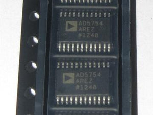 AD5754AREZ DAC 4-CH Resistor-String 16-bit Automotive 24-Pin TSSOP EP Tube