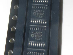 AD7793BRU Triple Channel Single ADC Delta-Sigma 470sps 24-bit Serial 16-Pin TSSOP
