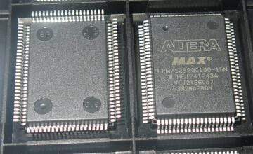 EPM7128SQC100-15N CPLD MAX 7000 Family 2.5K Gates 128 Macro Cells 76.9MHz 5V 100-Pin PQFP