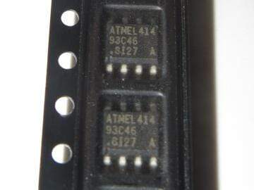 AT93C46-10SI-2.7 Serial EEPROM, 64 x 16, 8 Pin, Plastic, SOP