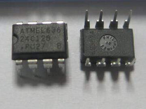 AT24C128-10PU-2.7 EEPROM Serial-2Wire 128K-bit 16K x 8 3.3V/5V 8-Pin PDIP