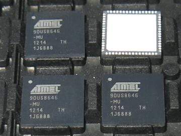 AT90USB646-MU IC MCU 8BIT 64KB FLASH 64QFN