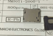NMS011-2000-1 miniSD Card Reader - Push / Push (Reversed Type)